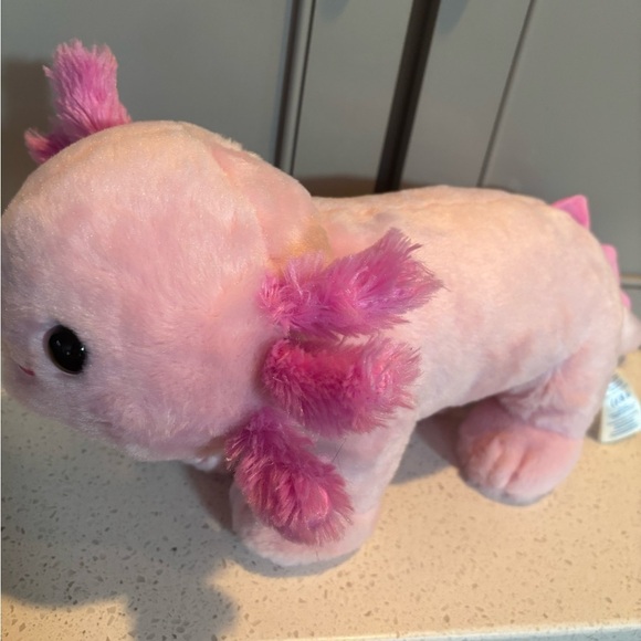 Build-A-Bear Pink Plush Axolotl - Picture 2 of 5